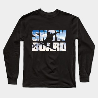 Snowboard Long Sleeve T-Shirt